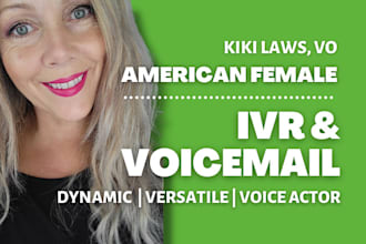record voicemail ivr business greetings and on hold messages