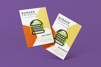 do flyer design, brochure design and product catalog