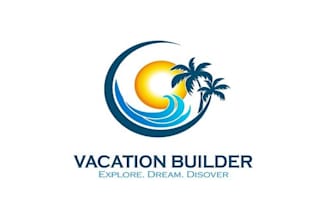 design vacation builder logo