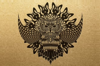 design logo tribal style illustration