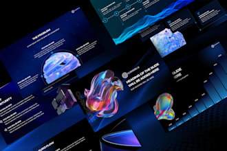 write and design your investor pitch deck as powerpoint presentation