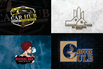 design unique and professional business logo with copyrights