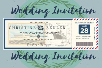 create and design your wedding invitation card