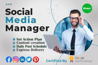 be your social media manager and content creator