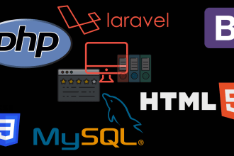 develop full php,html css, laravel,backend developer,website