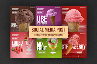 design professional facebook ad design or instagram post