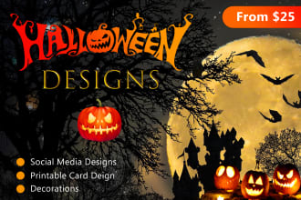 design halloween party poster, flyer and banner