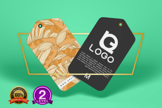design price tag, clothing hang tag, swing tag and label