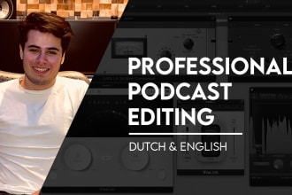 deliver professional podcast editing, mixing, and mastering