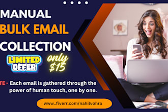 do bulk email collection and lead generation