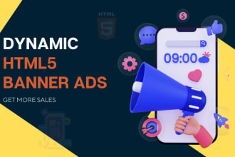create attractive dynamic html5 banner ads