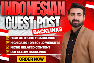 provide high da DR indonesian contextual homepage dofollow id backlinks