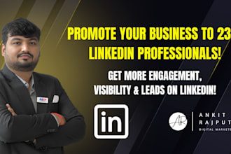 give your business linkedin exposure to 23k real professionals