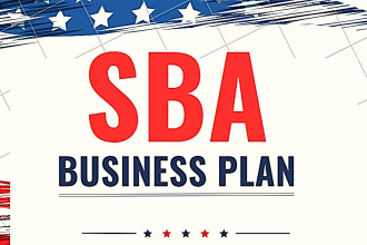 write a comprehensive business plan for sba loan