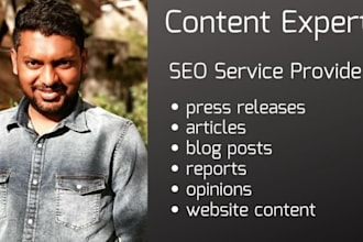 be your professional writer, SEO expert
