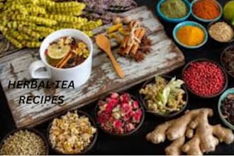 write SEO articles content on tea and herbal tea recipes