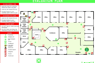 design emergency evacuation, exit plan