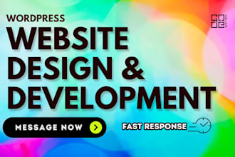 design wordpress website for your business
