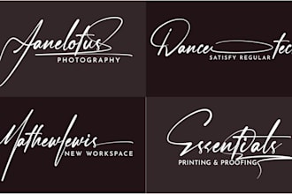 do elegant logo creation and redesign