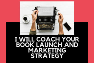 coach your book launch and marketing strategy