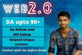 make high authority SEO web 2 0 backlinks