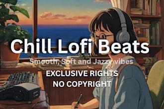 produce professionally sounding lo fi hip hop beats for you