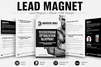design your lead magnet, PDF, ebook, and workbook