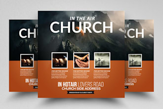 design church flyers posters