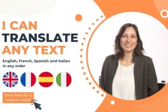 translate any type of text
