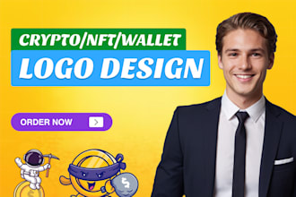 design a professional crypto, nft,  meme token logo