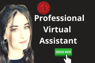 be your professional virtual assistant
