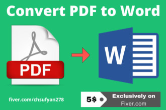 convert pdf to word