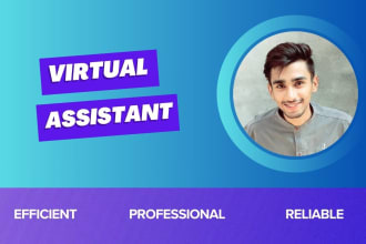 be your personal virtual assistant VA or administrative assistant