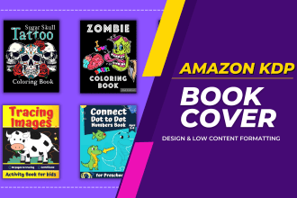 design book covers for paperback, ebook, and hardcover