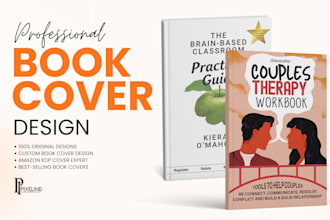 do original book cover design, ebook cover design for amazon KDP, and more
