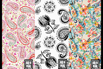 design a seamless repeating pattern design