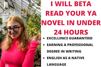 beta read your ya novel