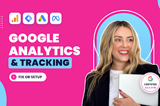 setup google analytics, ads tracking, tag manager