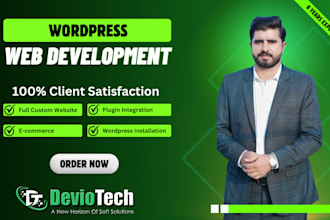 develop wordpress websites for you