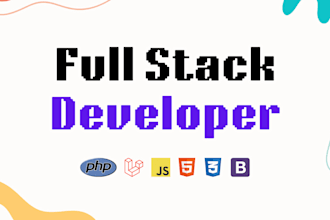 be your PHP laravel website and API developer
