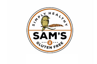 design sams gluten free logo