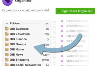 can organize your email tray through automated rules