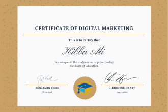 create professional diploma, custom certificate designs
