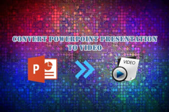 convert powerpoint presentations to videos