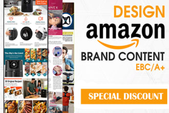 create premium amazon ebc enhanced brand content a plus page