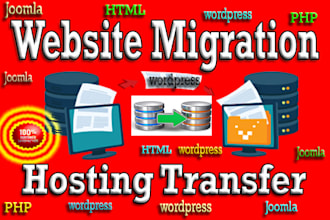 migrate or transfer your website to another host