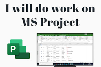create gantt chart from schedule plan using ms project