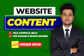 be your SEO website content writer or copywriter for website copy, sales copy