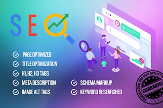 do on page SEO optimizations