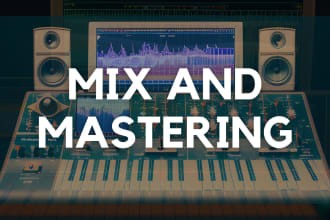 mix and mastering your tracks